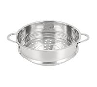 Ujjdwiurgh Grille à vapeur épaisse en acier inoxydable de 18 cm avec double oreille pour pot à soupe, pot à lait, ustensiles de cuisine