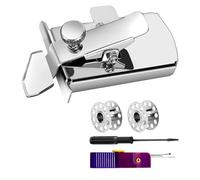 Ujjdwiurgh Guide de couture magnétique, guide de couture multifonctionnel, kit d'accessoires universels pour machine à coudre, convient à toutes les machines à coudre