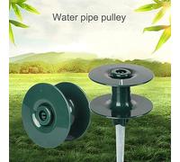 Ujjdwiurgh Guide de Tuyau de 4PCS sur le Guide de Tuyau D'Arrosage de Pointe de Zinc avec des Tuyaux D'Eau de Pointe en Métal de Pointe ABS + Alliage de Zinc