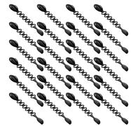 Ujjdwiurgh Guirlande avec crochets en fil de fer - Sangles réutilisables en silicone - Super résistantes - Auto-adhésif - Organisateur de câbles A