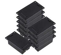 Ujjdwiurgh Guitare Basse 9V Support De Batterie Couvercle Du Compartiment Etui Noir Lot De 10