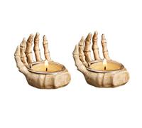 Ujjdwiurgh Halloween, Ornements en Résine de Crâne, Doigts de Crâne, Décorations D'Entrée de Bureau, Ornements Cadeaux Décoratifs