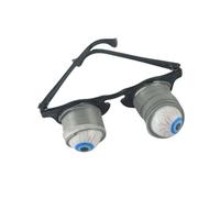 Ujjdwiurgh Halloween Popping Eyes Dropping Eyeball Lunettes Horreur Mascarade Yeux Effrayants Lunettes Prank Blague Jouet A