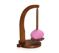 Ujjdwiurgh HanaWood Porte-fil pour tricot et crochet, cadeau pour les amateurs de tricot