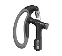 Ujjdwiurgh Hand Grip Strengthener Ressort Grip 10-100KG RéGlable Comptable Grip Bras Muscle Poignet Formation Main Grip,Noir