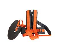 Ujjdwiurgh Harnais D'Épaule Double pour Débroussailleuse, Ceinture Rembourrée pour Débroussailleuse, Tondeuse à Gazon, Outils de Jardin