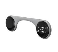 Ujjdwiurgh Haut-Parleur à Conduction Osseuse Bluetooth Boîte à Musique de Bruit Blanc avec Affichage à LED Support de Carte TF Arrêt Programmé Gris