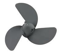 Ujjdwiurgh HéLice 7 1/4 Pouces X 4 3/4 Pouces 58130-ZV0-841ZB pour Moteur Hors-Bord BF2 / BF2.3 XNH283X (STIN Gris)