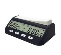 Ujjdwiurgh Horloge D'Échecs Horloge Numérique Portable avec Bonus de Base de Retard de Temps Positif Fonctionnalités Accessoires D'Échecs
