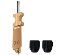 Ujjdwiurgh Hotend Buse de chauffage amovible rapide pour AD5X pour kit d'extrudeuse à dégagement rapide 0,6 mm