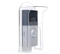 Ujjdwiurgh Housse de Pluie en Plastique Transparent pour Sonnette AdaptéE Aux ModèLes D'Anneaux, Bouclier de Protection éTanche pour Sonnettes VidéO