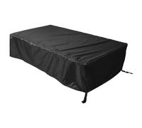 Ujjdwiurgh Housse de protection de bateau gonflable en caoutchouc étanche à la poussière et protection solaire - Accessoires de rechange universels - Noir