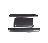 Ujjdwiurgh Housse de protection en fibre de carbone pour accoudoir central de voiture Modification décorative pour 10 ans 2016 2017 2018 2019