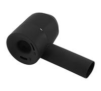 Ujjdwiurgh Housse de Protection en Silicone Souple Noir pour SèChe-Cheveux Supersonic, éTui de Protection à 360 DegréS pour Peau de Couverture de Ventilateur