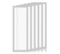 Ujjdwiurgh Housses de grille d'aération magnétiques puissantes de 10,2 x 30,5 cm, en PVC pour la maison, facile à installer C