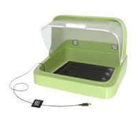 Ujjdwiurgh Incubateur pour Poussins, Couveuse, Boîte de Couvaison, Chauffe-Poussins, Fournitures pour Habitat de Volaille pour Perroquets, Poulets et Canetons