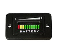 Ujjdwiurgh Indicateur de Batterie LED 48 V, Jauge de Batterie pour Voiturette de Golf, Pièces et Accessoires de Voiturette de Golf.