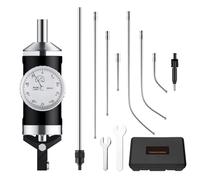 Ujjdwiurgh Indicateur de Centrage Coaxial 0-0,15 Po/0,0005 Po de Diamètre Ensemble D'Indicateurs Boîte de Rangement pour Centre de Fraiseuse TestDial