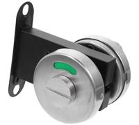 Ujjdwiurgh Indicateur Rouge et Vert Salle de Bain de Salle de Bain Occupée Porte de Paille de Pied Dead Bold Bold Dec et Vert Indicateur Poigne Poigne de Porte de Salle de Bain Toilette Copper