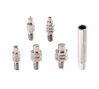 Ujjdwiurgh Insert de chaleur pour fer à souder - Adaptateur de pointe de fer à souder - Implantation de conduction thermique - Outil d'insertion de chaleur en plastique - Colonne d'impression 3D