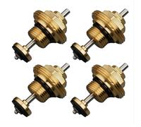 Ujjdwiurgh Insert de Vanne à Goupille de Retour 3/8 Pouces M30 X 1,5 pour Distributeur de Chauffage par le Sol UFH (3/8)