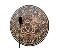 Ujjdwiurgh Instrument de musique vintage instrument de musique vintage esprit sibérien musique Tambourin