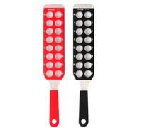 Ujjdwiurgh Instruments Optiques 32 Lentilles Rétinoscopie Optométrique pour Examen Rapide 2 Barres 32 Lentilles Rouge & Noir