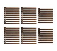 Ujjdwiurgh Intercalaires pour Disques Vinyles, Intercalaires pour Disques Vinyles, Séparateurs Alphabétiques de Stockage pour Disques Vinyles (2 Jeux)