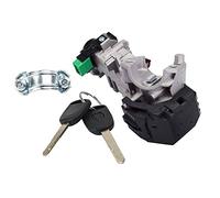 Ujjdwiurgh Interrupteur D'Allumage Cylindre Serrure Auto Trans + 2 CléS pour 03-11 Accord Fit 35100-SDA-A71