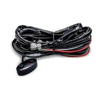 Ujjdwiurgh Interrupteur de Feux de Travail de Voiture, Barre Lumineuse, Faisceau de Câbles d'alimentation de Moto pour Voiture, Bateau, Camion, Câble Relais 480 W