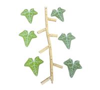 Ujjdwiurgh Ivy Aimant de réfrigérateur imprimé 3D pour réfrigérateur Motif carreaux de faux lierre