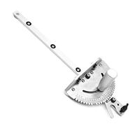 Ujjdwiurgh Jauge à onglet, scie de table avec 120 extrémités inclinées et une butée de coupe répétitive pour scie à table