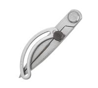 Ujjdwiurgh Jauge Ailée de 100 Mm, Jauge D'Espacement, Boussole, Traceur pour le Travail Du Bois, Dispositif de Bord de Tête en Acier, Peut Être Ajusté, Réutilisable et