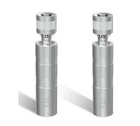 Ujjdwiurgh Jeu de douilles 14 mm et 16 mm à paroi mince 3/8" 12 points, pour la plupart des modèles de voiture