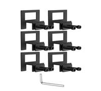 Ujjdwiurgh Joints de matelas antidérapants pour cadre de lit, 6 supports de matelas en place, déflecteur antidérapant pour le métal