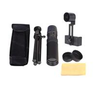 Ujjdwiurgh Jumelles portables et puissantes avec zoom 10-300x - Longue portée - Vision nocturne - Noir