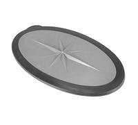 Ujjdwiurgh Kayak Couvercle de Trappe Kayak Canot à Rames Plaque de Pont Kayak Bateau Couvercle de Trappe de Pont Bateau de Kayak éTanche Accessoires,Gris