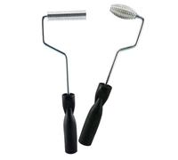 Ujjdwiurgh Kit à Rouleau de Plastification de L'Outil à Palette à Bulles 2pcs 35 cm Kit à Rouleau en Fibre de Verre pour Mouler à Outil à Rouleaux de Brosse à Rouleaux