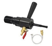Ujjdwiurgh Kit Adaptateur de Foret 1 1/4 Po-7 Mâle Vers SDS plus - Injection D'Eau Possible, avec Raccord et Tuyau en Laiton