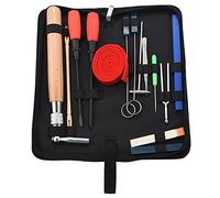 Ujjdwiurgh Kit d'accordage professionnel pour piano - Outil d'accordage de piano - Poignée en bois - Clé d'accordage fixe avec sac