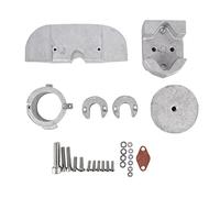 Ujjdwiurgh Kit d'anode de moteur hors-bord en alliage d'aluminium pour Mercury Alpha One Gen 888756Q03 888756Q01 Anode de protection de moteur hors-bord