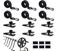 Ujjdwiurgh Kit de 18 sangles de fixation pour moulinet de piscine - Accessoires pour moulinet de piscine