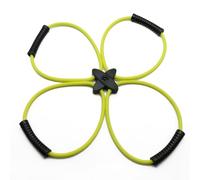 Ujjdwiurgh Kit de bandes de résistance Pilates Reformer Équipement de fitness à domicile pour entraînement complet du corps - Aide à cibler les muscles, tonifier, jaune