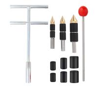 Ujjdwiurgh Kit de bouchons d'eau pour tuyaux - Aiguilles d'arrêt d'eau chaude pour réparation rapide de tuyaux d'eau - Amélioration de la maison en acier inoxydable, facile à utiliser, fabrication