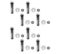 Ujjdwiurgh Kit de Boulons de Siège de Toilette, Couvercle de Toilette, Vis Fixe, Extension de Verrouillage, Toilettes Pastorales, Boulons de Salle de, Installation Facile