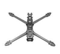 Ujjdwiurgh Kit de Cadre de Course FPV de 7 Pouces, Composant de Support en Fibre de