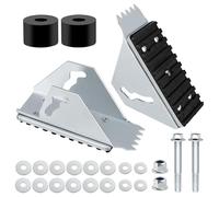 Ujjdwiurgh Kit de Chaussures 26-2 Pièces pour Échelle Extensible, Pieds D'Échelle Extensible Compatibles avec les Échelles des Séries D1200 D1300 D1700 D1800