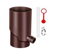 Ujjdwiurgh Kit de collecte d'eau de pluie UV résistant aux intempéries - Barils de pluie portables pour recueillir l'eau de pluie B