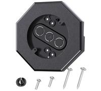 Ujjdwiurgh Kit de de Revêtement Octogonal, 8141 Lampes de Revêtement Vertical Plaque de Blocs pour Revêtement de 1/2 Pouces Lap Siding Noir