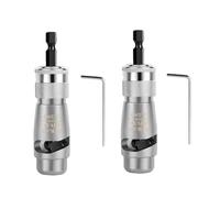 Ujjdwiurgh Kit de Dénudage de D'Électricien 2 Pièces pour Dénuder les Fils avec une Perceuse Électrique à Main Outil D'Électricien en Alliage 2,5 mm²